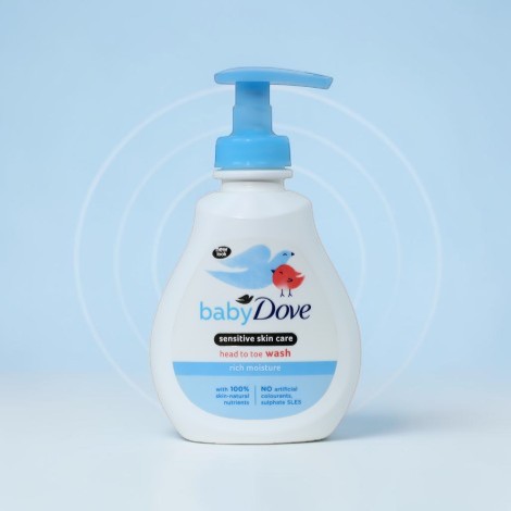 Dove Baby Rich Moisture Head to Toe Wash 200ml