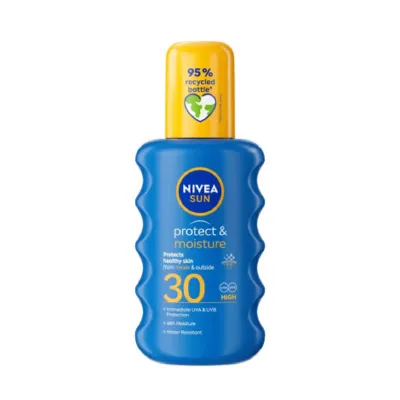 Nivea Sun Protect Moisture Pump Spray SPF30 200ml (Spain)