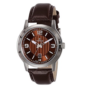 Titan Neo Analog Brown Dial Men's Watch- 1730SL03