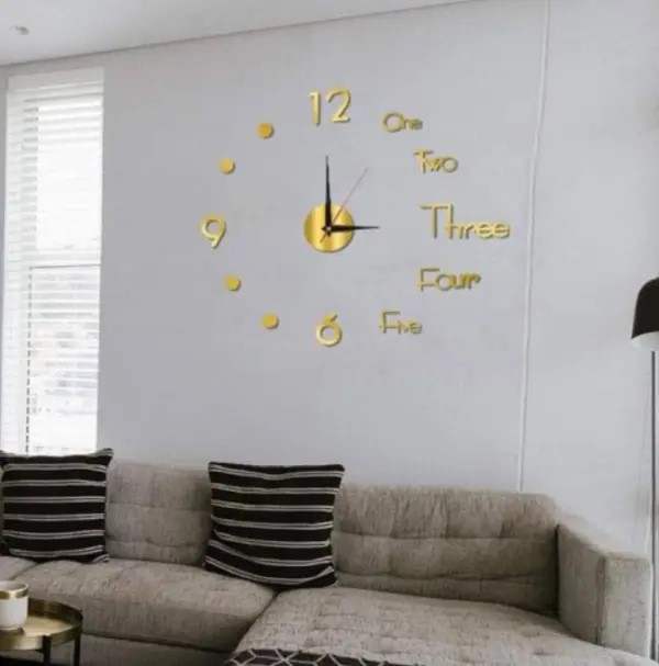 Acrylic 3D Wall Clock