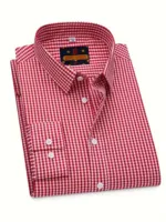 Mens long sleeve Grameen check shirt