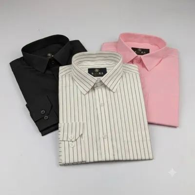 Premium Formal Shirt 3 Pcs Combo