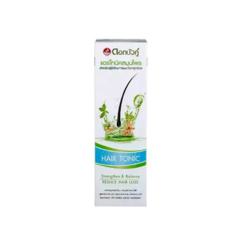 Dok Bua Ku Strengthen & Balance Hair Tonic  60ml (Thailand)