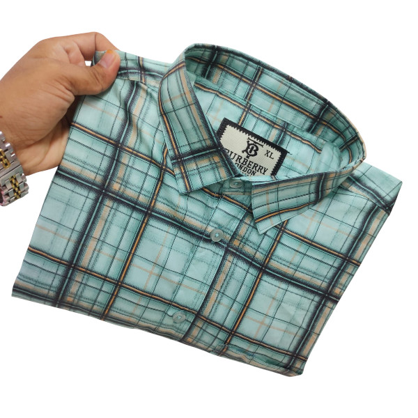 Premium Cotton Long Sleeve Check Shirt