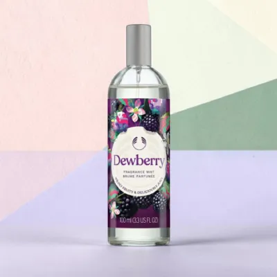 The Body Shop Dewberry Fragrance Body Mist 100ml (Italy)