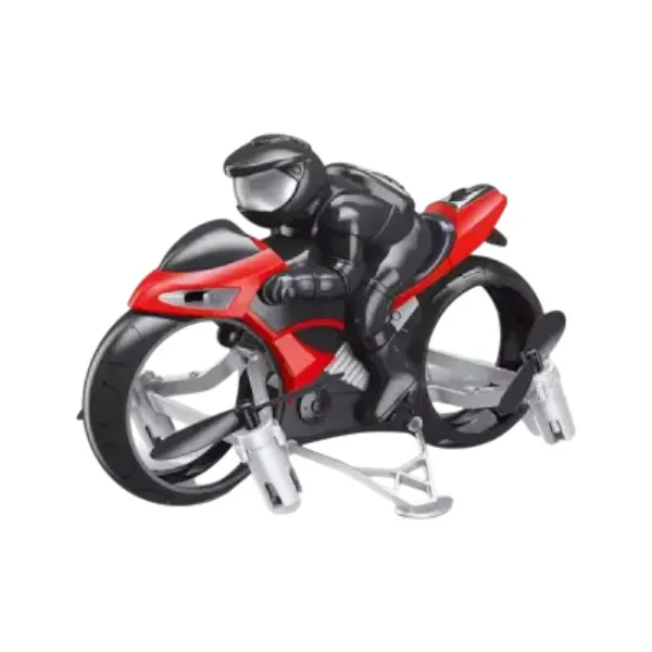 Flying Motorcycle for Land and Air Dual-mode Drone Car Model