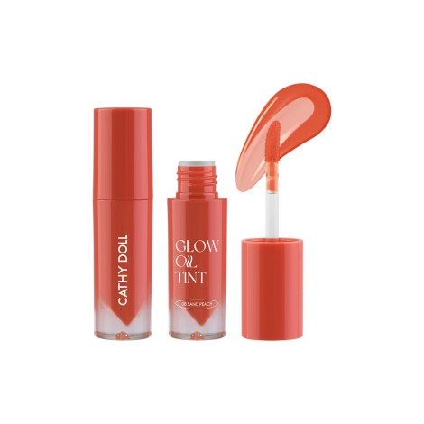 Cathy Doll Glow Oil Tint - 08 Sand Peach (Thailand)
