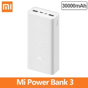 Xiaomi Power Bank 3 30000mAh 18W Power Bank – White Color