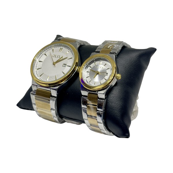 Couple OLIYA Luxury Trendy Elegant Design Watch 100% waterproof