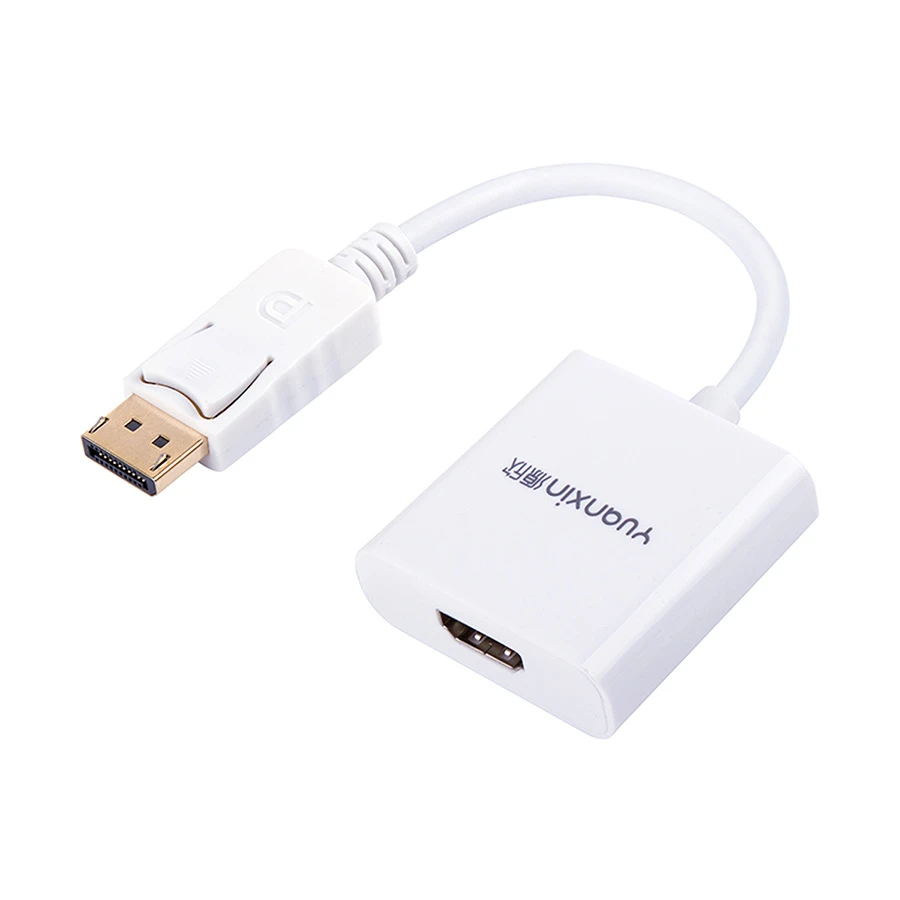 Yuanxin YDP-014 DisplayPort to HDMI Converter White