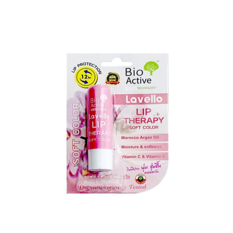 Bio Active Lavello Lip Therapy Soft Color 3.6g (Thailand)