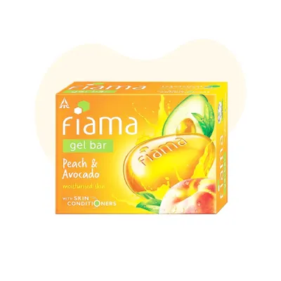 Fiama Peach & Avocado Gel Bar 125g (India)