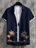 Men's Half Sleeve Casual Shirt, Sizes M to XXL