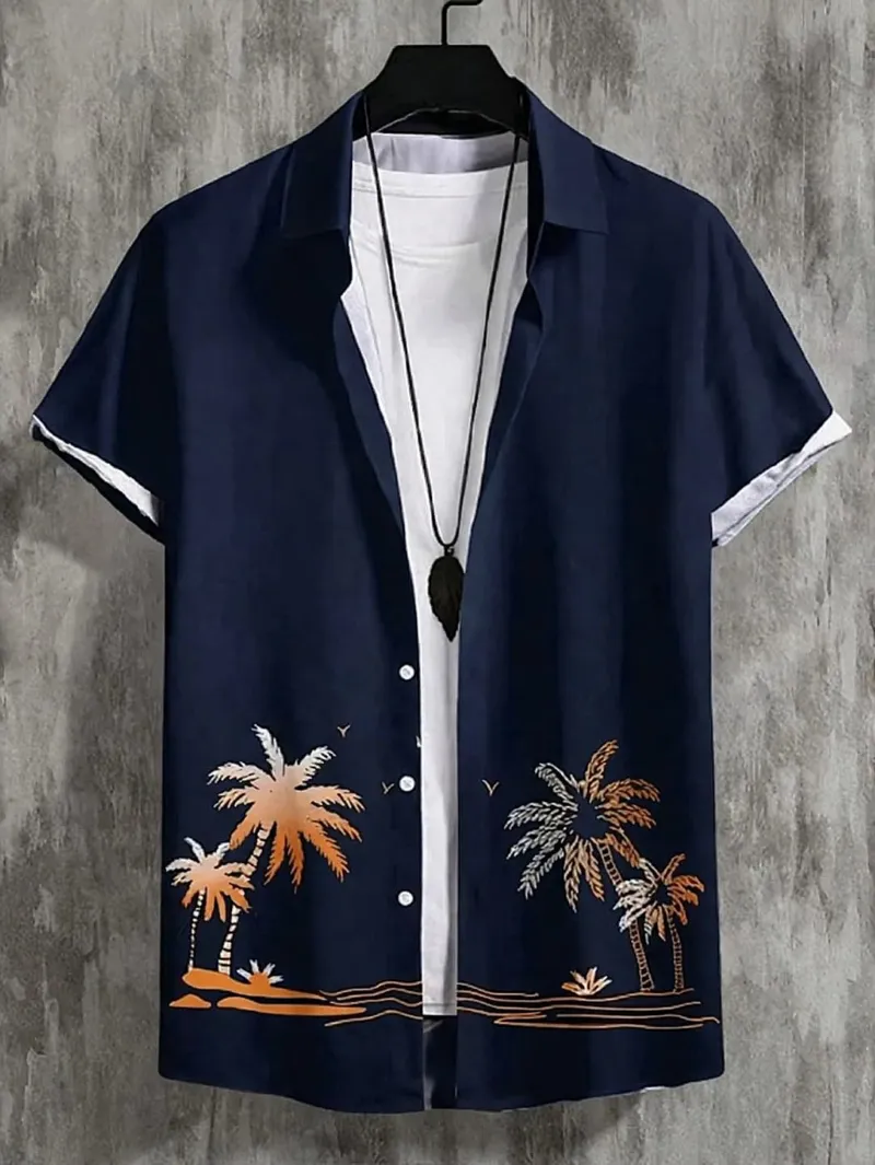 Men's Half Sleeve Casual Shirt, Sizes M to XXL