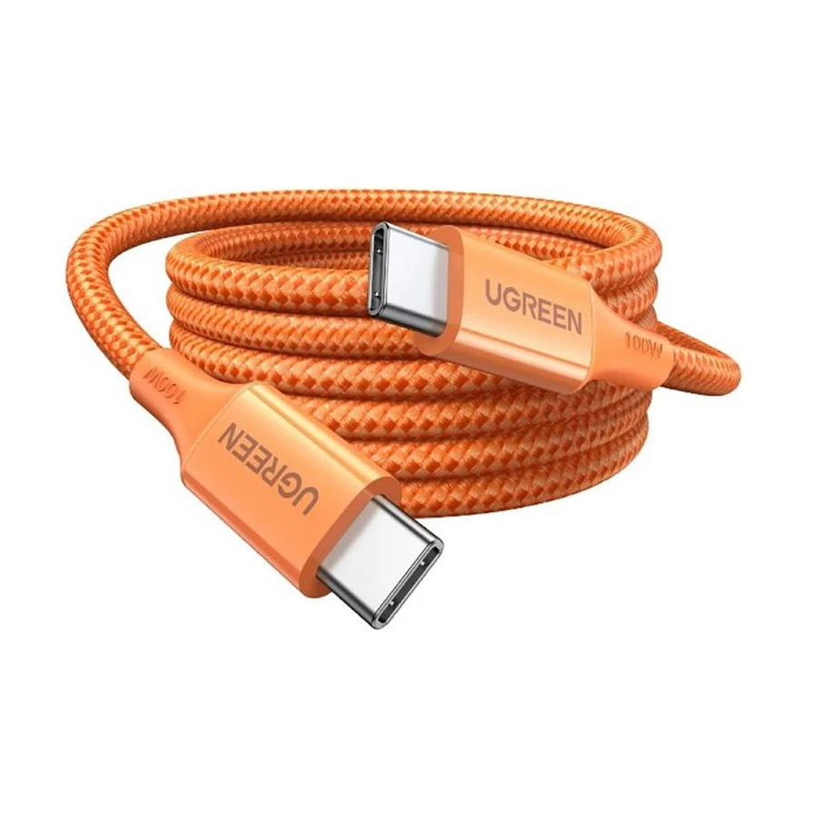 UGREEN L502 (95493) 100W USB-C to USB-C Charging Cable 1m Orange