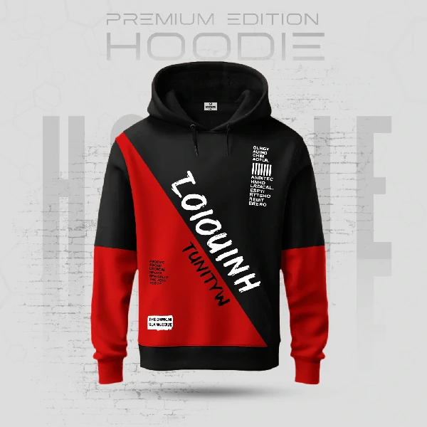 Men's winter hoodie