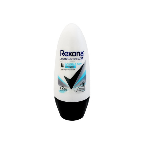 Rexona Invisible Dry + Fresh Roll On 45ml (Indonesia)