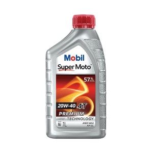 Mobil Super Moto 20W-40 4T 1L Premium Engine Oil