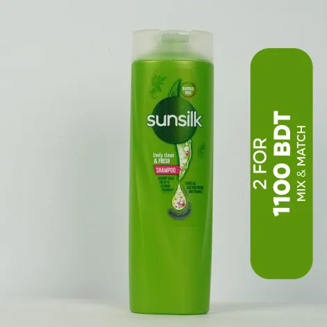 Sunsilk Lively Clean & Fresh Shampoo 300ml (Thailand)