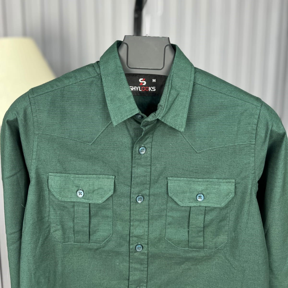 Premium Lap Seam Double Pocket Shirt