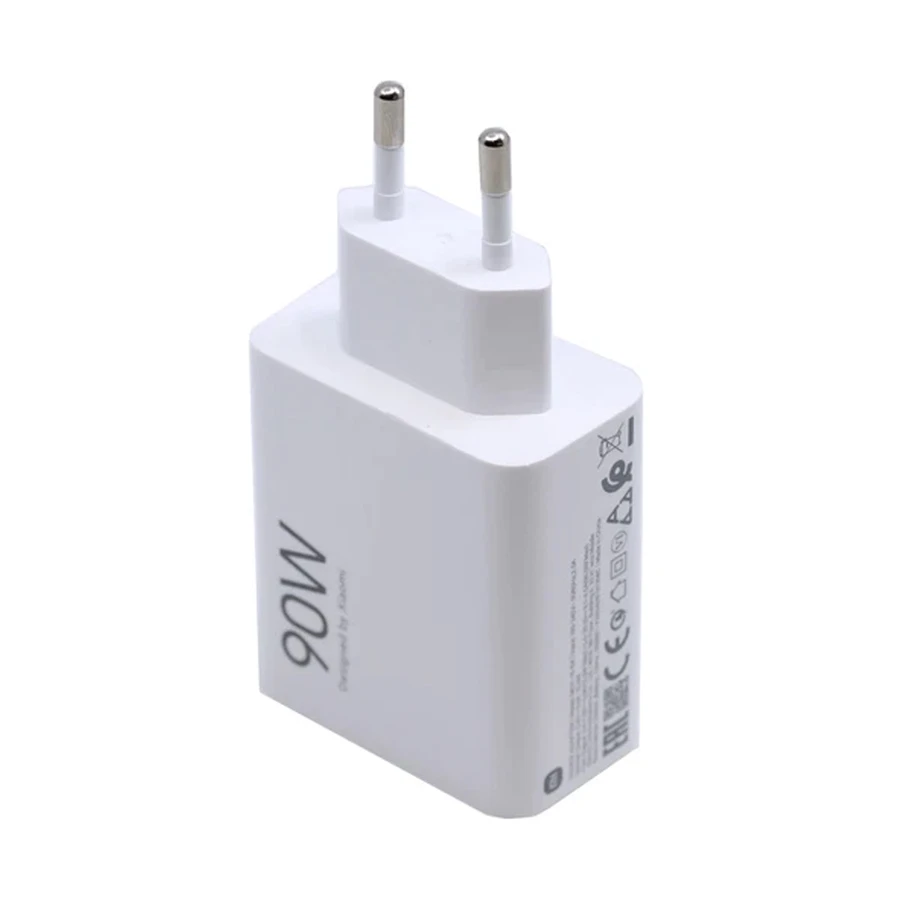 Xiaomi HyperCharge Combo 90W USB-A Charger with USB-C Cable White (EU)