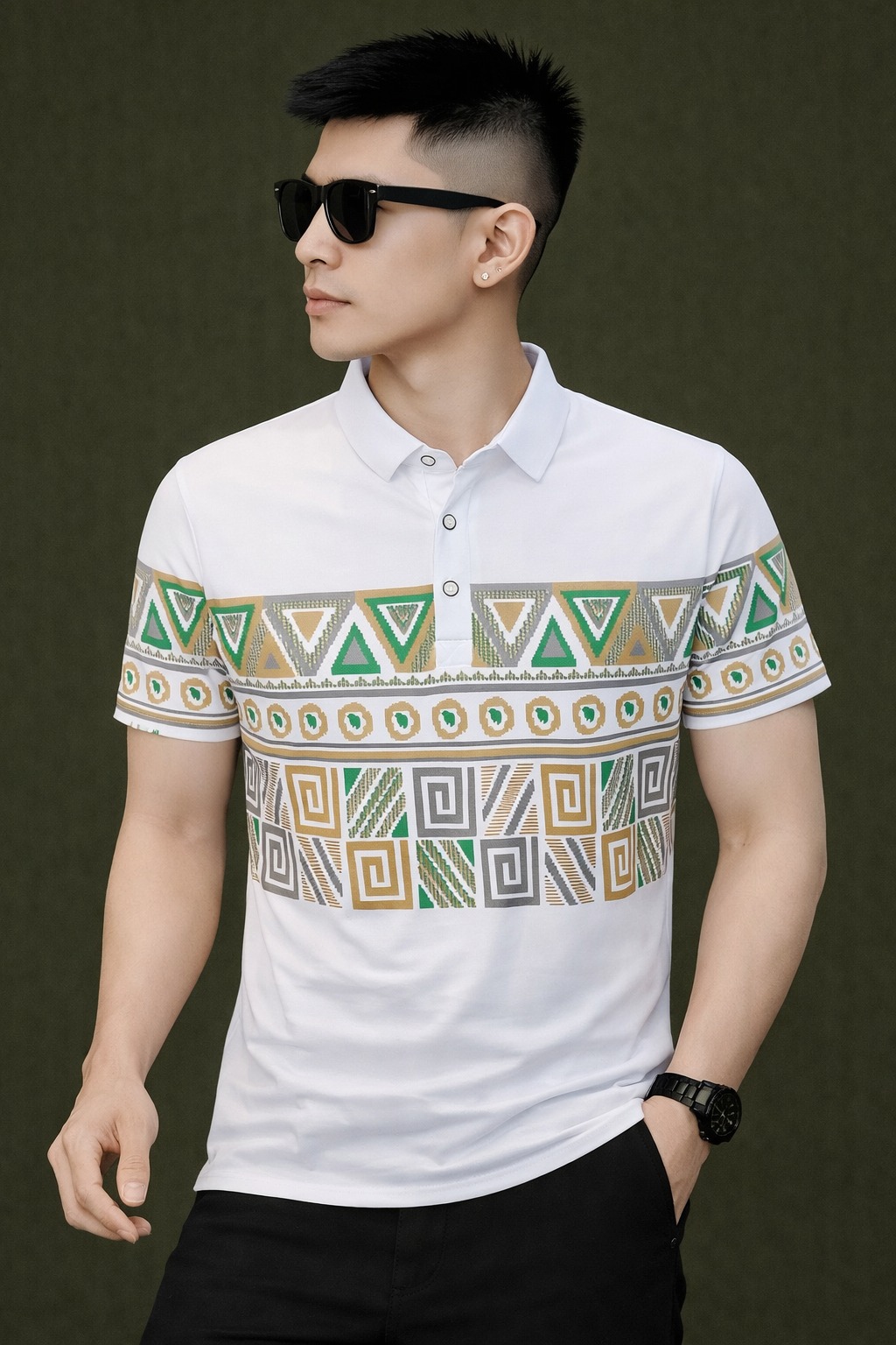 Men's 200 GSM Pure Cotton Polo Shirt, 6 Colours