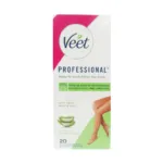 Veet Professional Ready To Use Aloe Vera Full Body 20 Wax Strips (France)