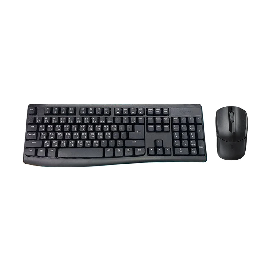 Rapoo X1800 Pro Wireless Multimedia Keyboard & Mouse Combo with Bangla