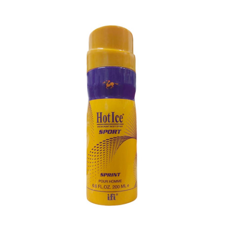 Hot Ice Sprint Pour Homme Sport Deodorant Body Spray 200ml (UAE)