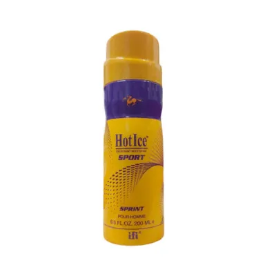 Hot Ice Sprint Pour Homme Sport Deodorant Body Spray 200ml (UAE)