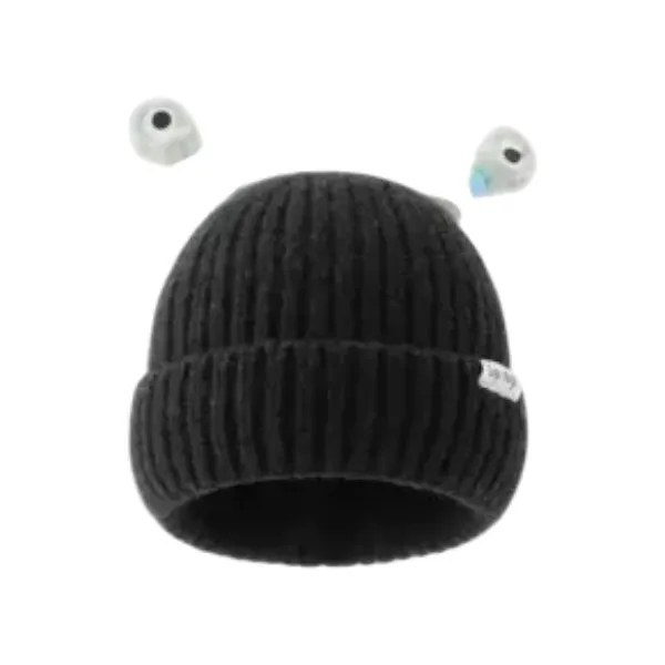 Winter Child Cute LED Little Monster Hat