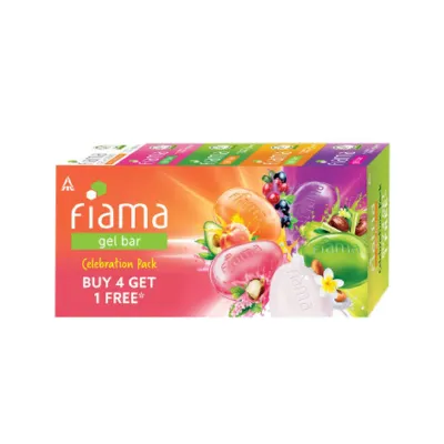 Fiama 5 Different Gel Bar 5x125g (India)