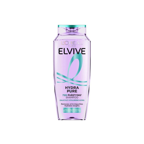 L’Oréal Paris Elvive Hydra Pure 72H Purifying Shampoo 250ml (France)