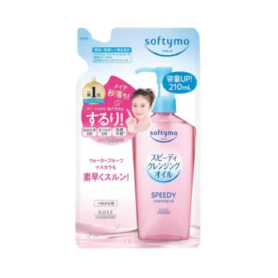 Kose Cosmeport Softymo Speedy Cleansing Oil Refill 210ml (Japan)
