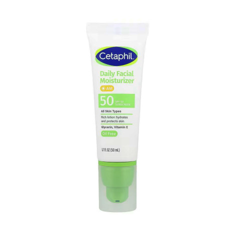 Cetaphil Daily Facial Moisturizer Sunscreen SPF 50+ 50ml (Canada)