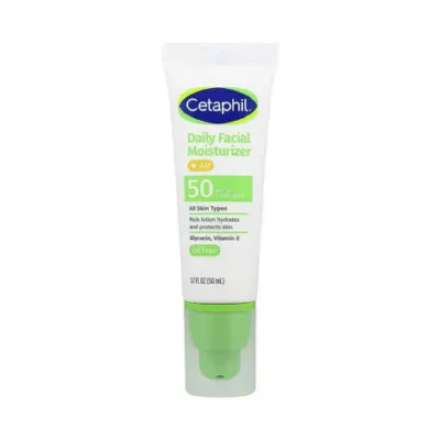 Cetaphil Daily Facial Moisturizer Sunscreen SPF 50+ 50ml (Canada)