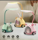 Rechargeable LED Desk Lamp with Touch Control and Organizer