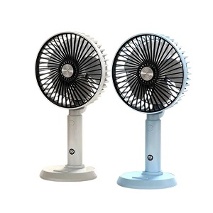 DP 7640 USB Rechargeable Floor Fan Summer Mute ventilator Student Desktop Table Fans