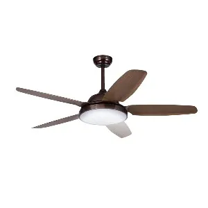 Yamada 52" Walnut Brown underlight Remote Ceiling fan Y-501