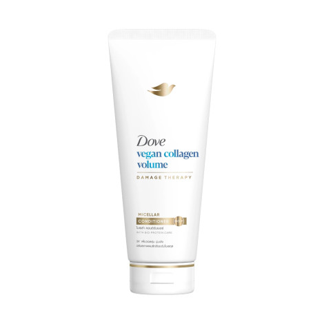 Dove Vegan Collagen Volume Damage Therapy Micellar Conditioner 350ml (Thailand)