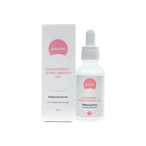 Groome Glutathione + Alpha Arbutin + HA Brightening Serum 30ml (China)