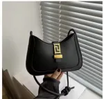 Women's Casual Solid Colour Leather Bag, 6 Colours