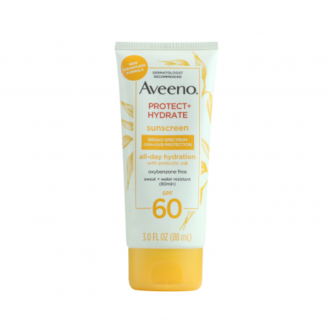 Aveeno Protect + Hydrate Oxybenzone-Free SPF60 Face Sunscreen Lotion 88ml (Canada)