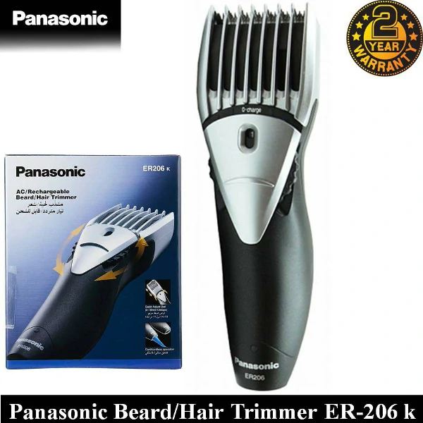 Panasonic ER206 AC/Rechargeable Beard & Hair Trimmer