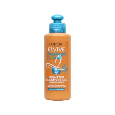 L'Oreal Elvive Dream Lengths Curls Non-Stop Dreamy Cruls Leave In Cream 200ml (Italy)