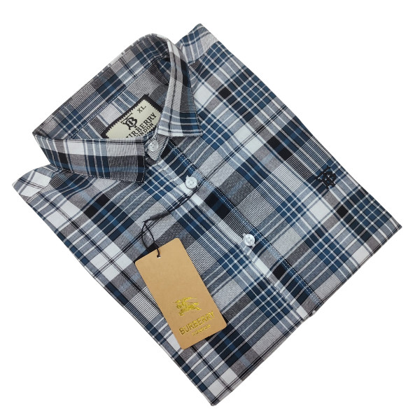 Classic Cotton Full Sleeve Checked Shirt for Men