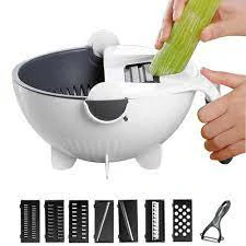 9-In-1 Rotate Vegetable Cutter