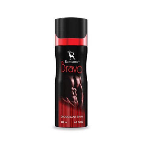 Ramsons Bravo Deodorant Spray for Men 200ml (India)