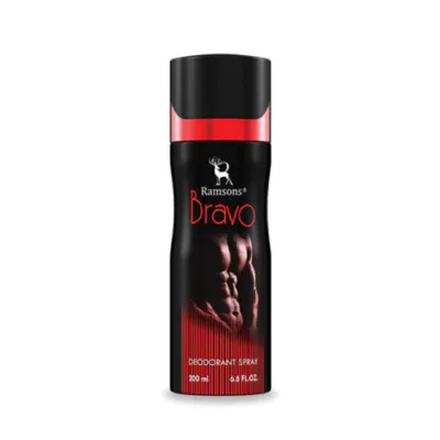 Ramsons Bravo Deodorant Spray for Men 200ml (India)