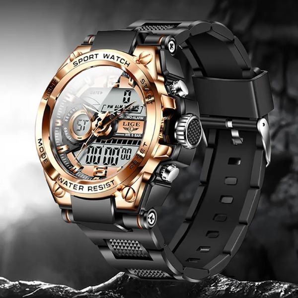 Lige hot sale military watch